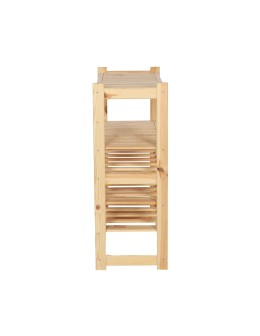 Holzregal Serie LSR ( 85,8 x70x33 cm) , 5 Böden (P2, W3, K0) /Kiefernholz UNBEHANDELT - product 2