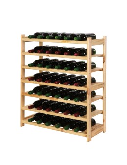 Holzregal Serie LSR ( 85,8 x70x33 cm) , 7 Böden (P0, W7, K0) /Kiefernholz UNBEHANDELT