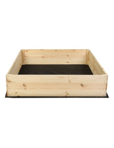 Hochbeet Pflanzkasten Blumenkasten Gemüsebeet Holz Garten ZP06/18x83x80 cm/Kiefernholz Unbehandelt - product 2