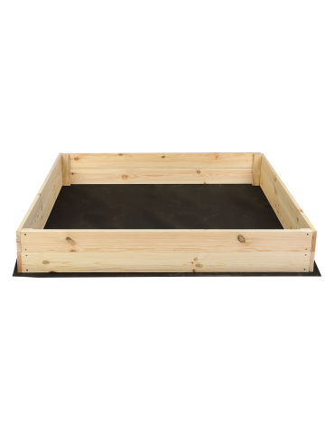 Hochbeet Pflanzkasten Blumenkasten Gemüsebeet Holz Garten ZP06/18x120x117 cm/Kiefernholz  Unbehandelt - product 2