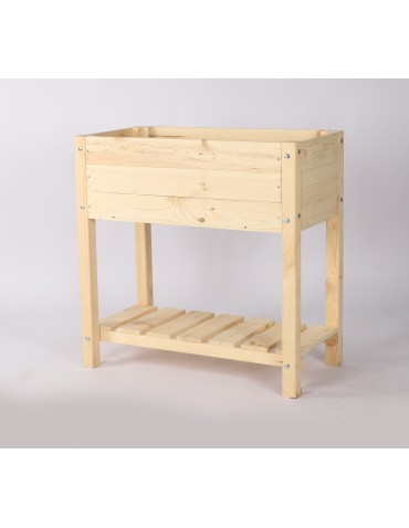 Hochbeet aus  Kiefernholz, Serie OBM, HxBxT, 78x040x78 cm/unbehandelt - product 2