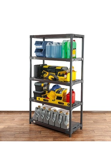 Plastikregal Kunststoffregal Steckregal  Tytan-5-140 (180x140x46), 5 Böden, GRÜN - product 2
