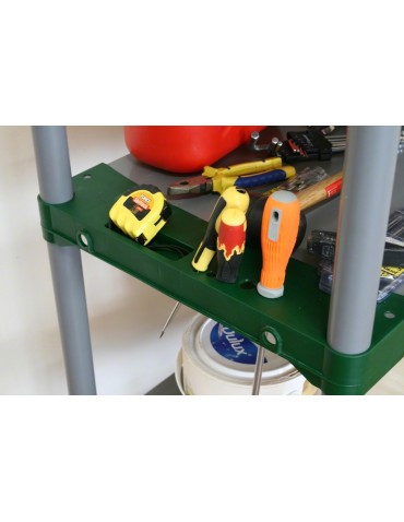 Plastikregal Kunststoffregal Steckregal  Tytan-4-90 (138x90x46), 4 Böden, GRÜN - product 2