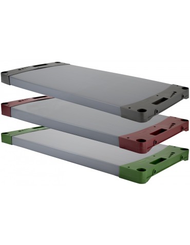 Kunststoffregale - Zusatzboden zu Plastikregal Tytan, TYT_P_110_ZIEL,  Breite 110 cm, Tiefe 46 cm, Farbe GRÜN - product 4