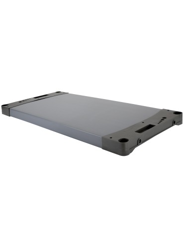 Zusatzboden zu Plastikregal Tytan, TYT_P_110_SZAR,  Breite 110 cm, Tiefe 46 cm, Farbe GRAU