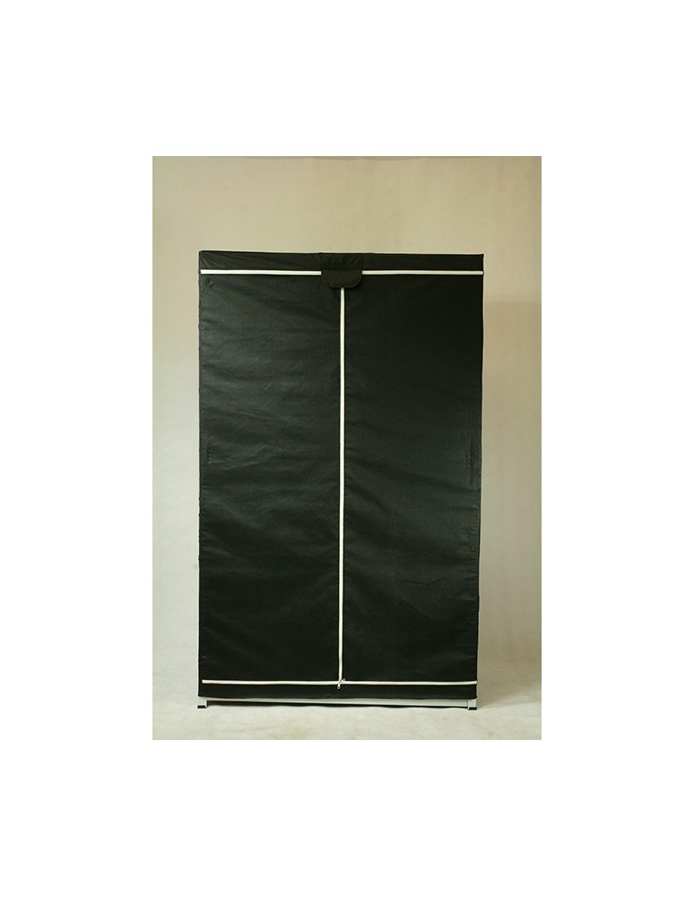 Hülle/Schutzhülle für Regale - Schutzhülle für Kunststoffregal (Jupiter/Tytan) mit der Höhe 222 cm , Breite 100 cm,  Tiefe 46 cm, Farbe SCHWARZ - product new.modo24.de 1