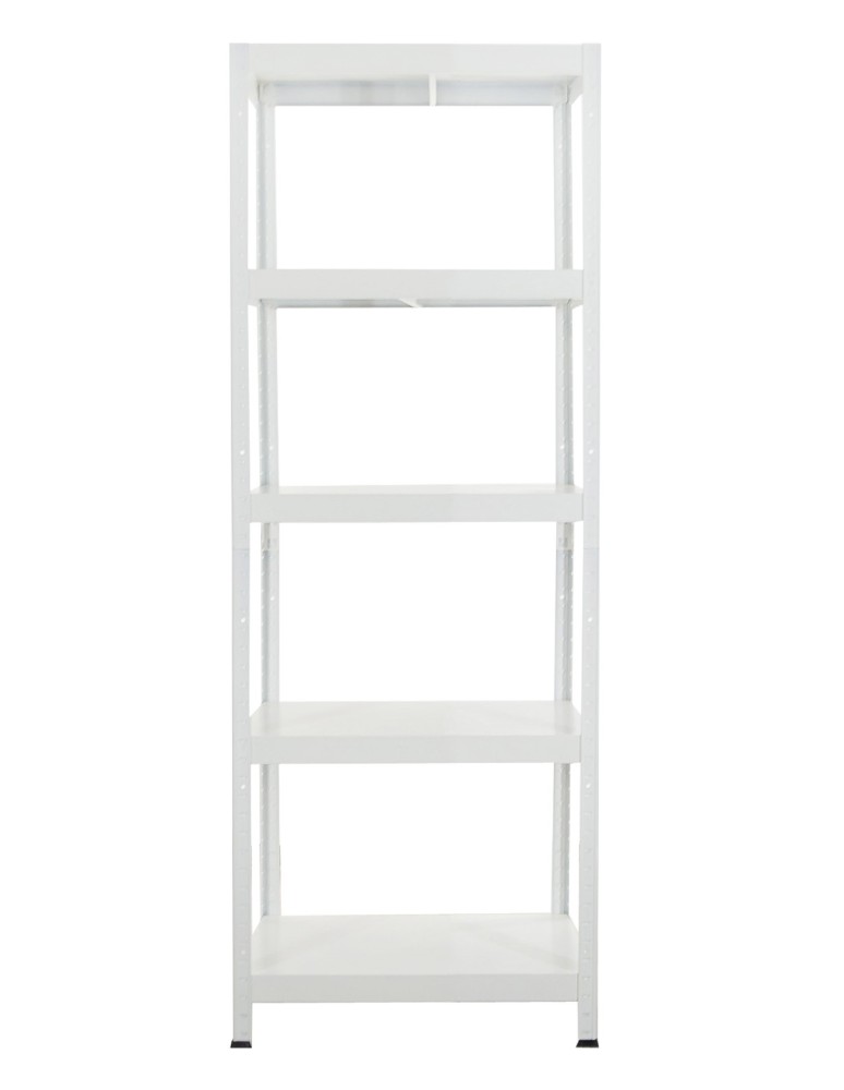 Metallregale - Metallregal ganz aus Metall Elara EW_180x060x40_5_130, 5 Böden,  weiss - produkt new.modo24.de 2
