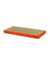 Zusatzboden HO_030 x 030_P zu Metallregal Helios, Traglast: 175 Kg, Farbe: ORANGE