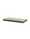 Zusatzboden HG_075 x 40_P zu Metallregal Helios, Traglast: 400 Kg, Farbe: GRAU