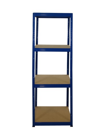 Metallregal Werkstatt Schwerlastregal Helios HNN_180x050x50_4 Böden, Traglast: 175 Kg, Farbe: BLAU - product 2