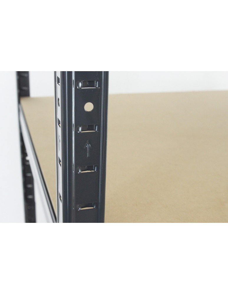 Kellerregale/Garagenregale - Metallregal Werkstatt Schwerlastregal Helios HGG_180x100x45, 5 Böden, Traglast: 350 Kg, Farbe: GRAU - product new.modo24.de 16
