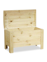 Holzkiste Holztruhe Truhe Kiste Wäschetruhe Box Piratenkiste B16I_052X077X40_N0F1 /unbehandelt, (50x77x40 cm)