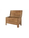 Holzkiste Holztruhe Truhe Kiste Wäschetruhe Box Piratenkiste B16I_052X077X40_R0F1/gebeizt in Braun, (50x77x40 cm)