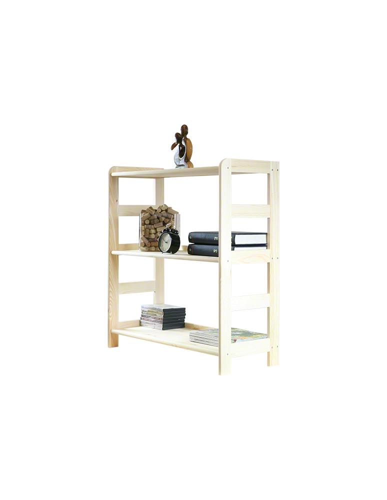 Serie R - Holzregal Bücherregal R-01 (89x63x33), 3 Böden - product new.modo24.de 1