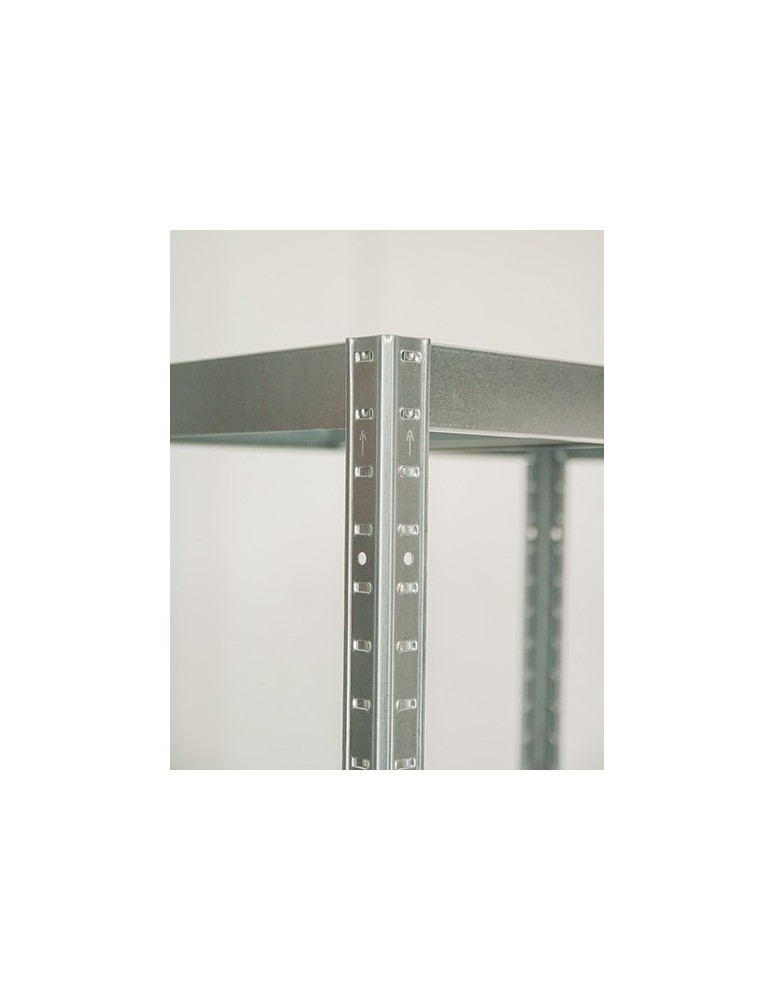 Metallregale - Metallregal ganz aus Metall Elara, EZ_180x100x40_5_130, 5 Böden , verzinkt - product new.modo24.de 6