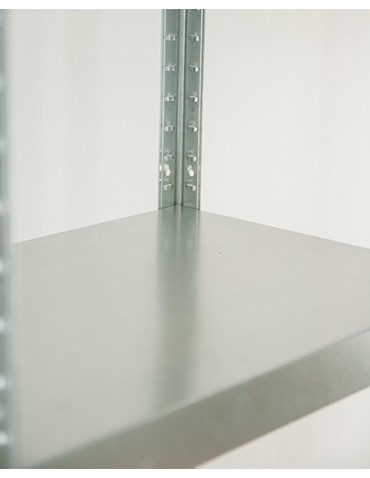 Metallregale - Metallregal ganz aus Metall Elara, EZ_180x100x40_5_130, 5 Böden , verzinkt - product 7