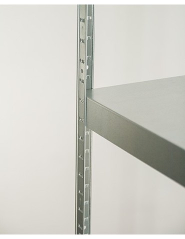 Metallregale - Metallregal ganz aus Metall Elara, EZ_180x100x40_5_130, 5 Böden , verzinkt - product 11