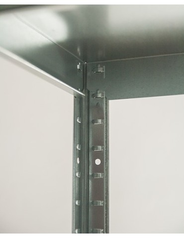 Metallregale - Metallregal ganz aus Metall Elara, EZ_180x100x40_5_130, 5 Böden , verzinkt - product 13