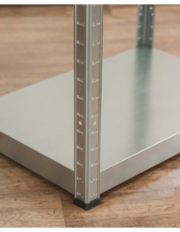 Metallregale - Metallregal ganz aus Metall Elara, EZ_180x100x40_5_130, 5 Böden , verzinkt - product 16