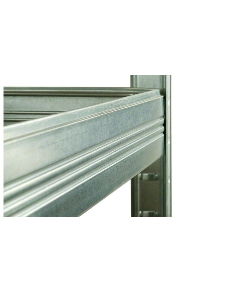 Kellerregale/Garagenregale - Metallregal Werkstatt Schwerlastregal Helios HZZ_180x075x35_4 Böden, Traglast: 175 Kg, Farbe: VERZINKT - produkt new.modo24.de 10